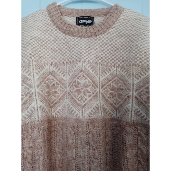 Vintage Campus Crewneck Sweater Size Small - Picture 5 of 9